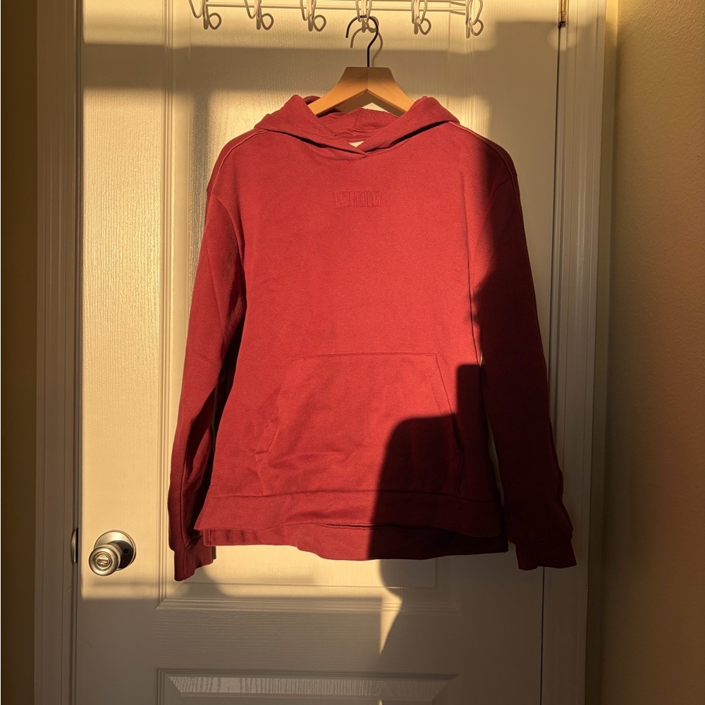 Puma Women's Burgundy Hoodie